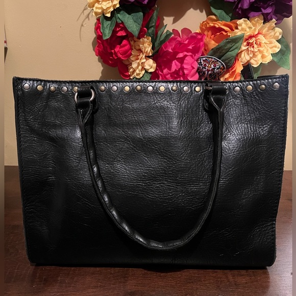 Patricia Nash Bags Patricia Nash Zancona Tote Black Leather Poshmark